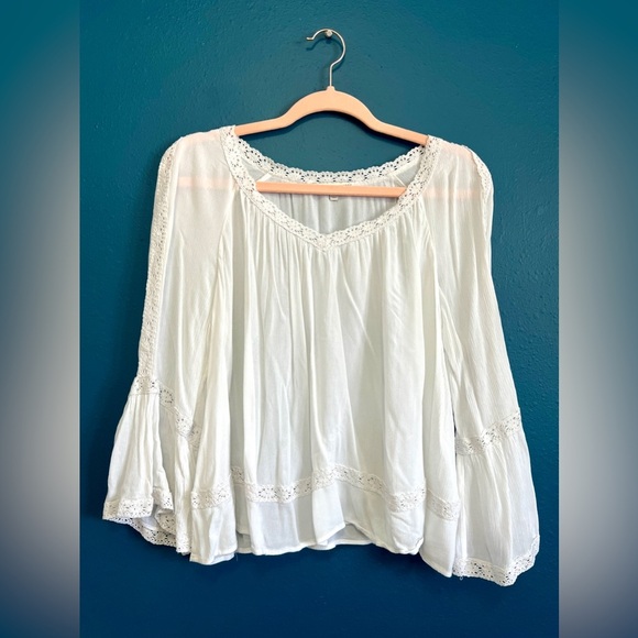 Rebecca Minkoff Bohemian Lace Crochet Blouse - Small - Picture 5 of 9